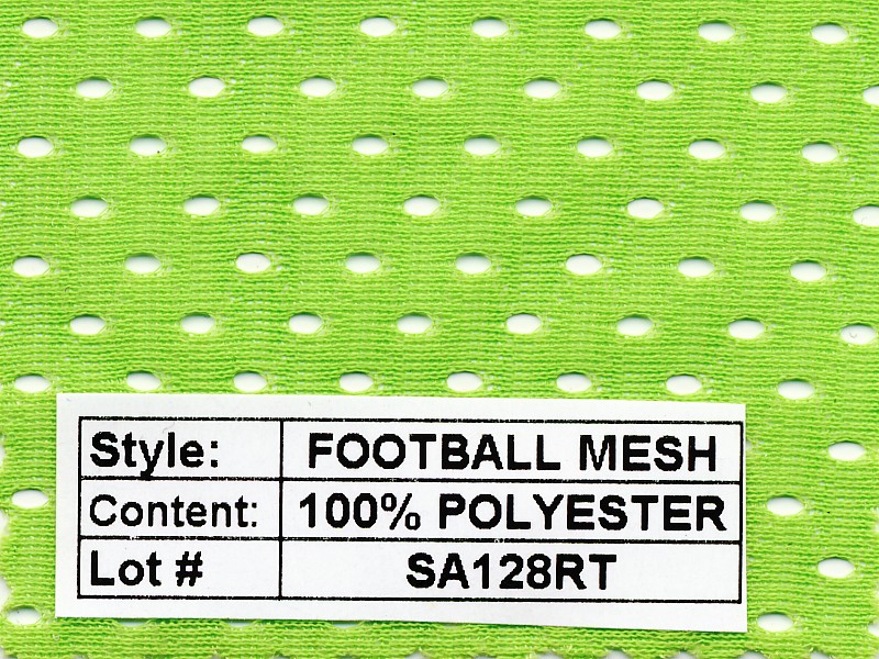 Football Mesh 100% Polyester